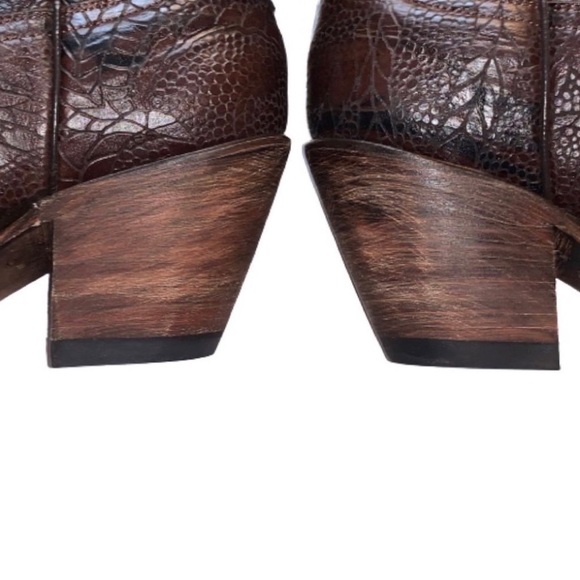 Lucchese Snip Toe Cowboy Boots Size 7.5 Western - Picture 11 of 15